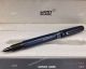 Copy Montblanc M Marc Newson Blue Fineliner Pen Black Clip for sale (7)_th.jpg